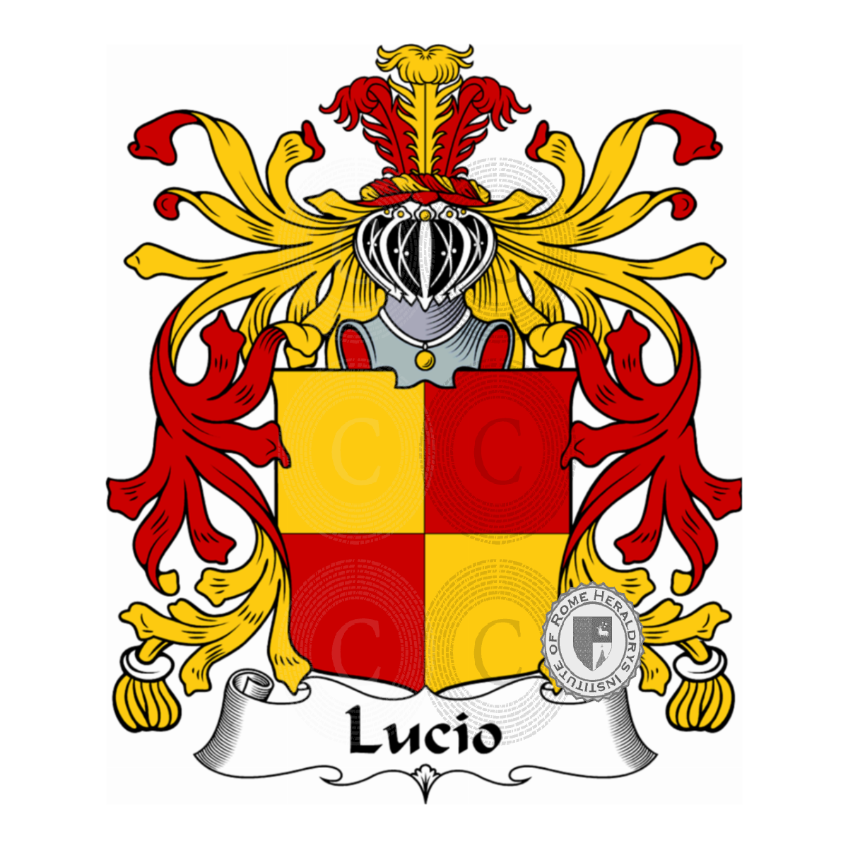 Coat of arms of familyLucio