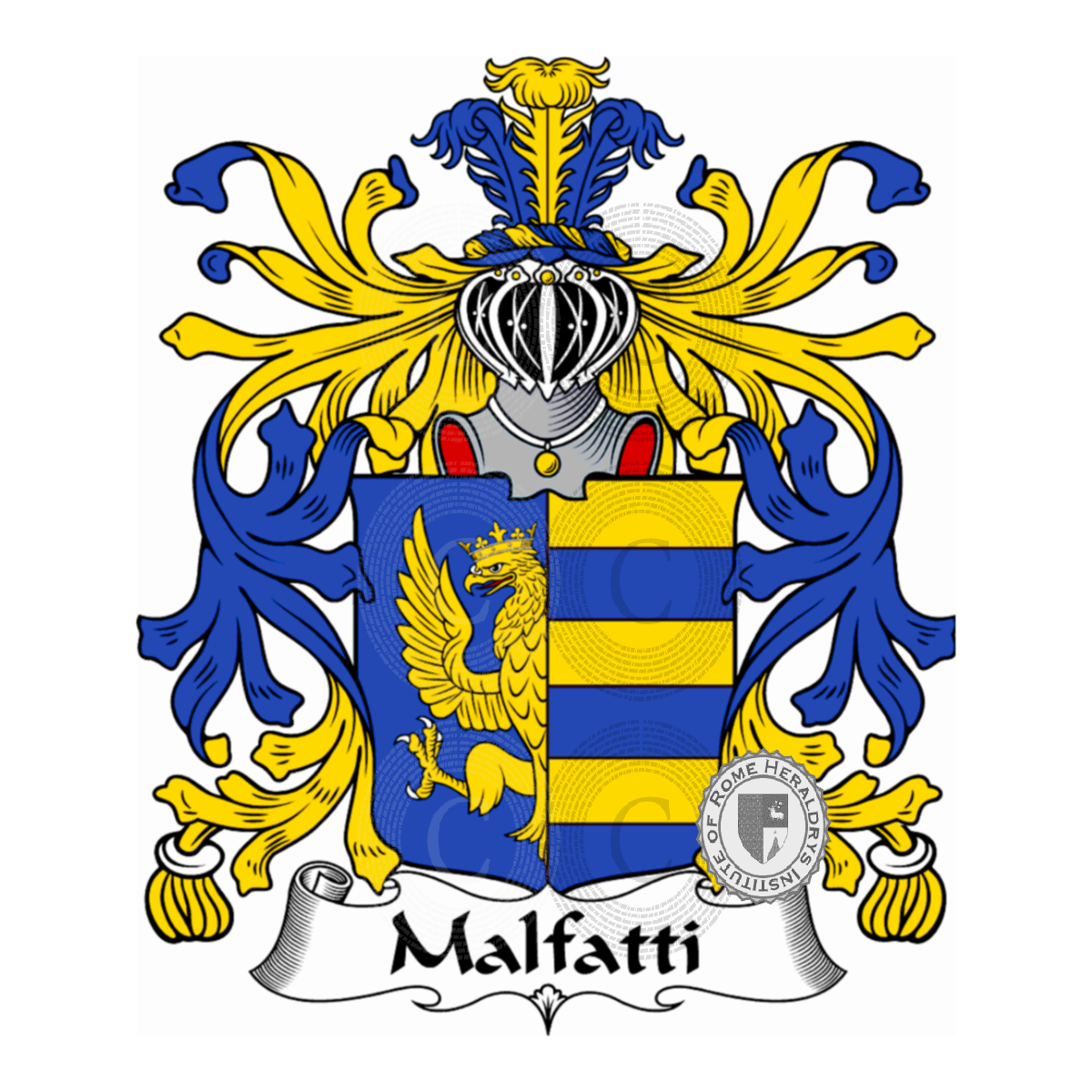 Escudo de la familiaMalfatti, Malafati,Malafatti