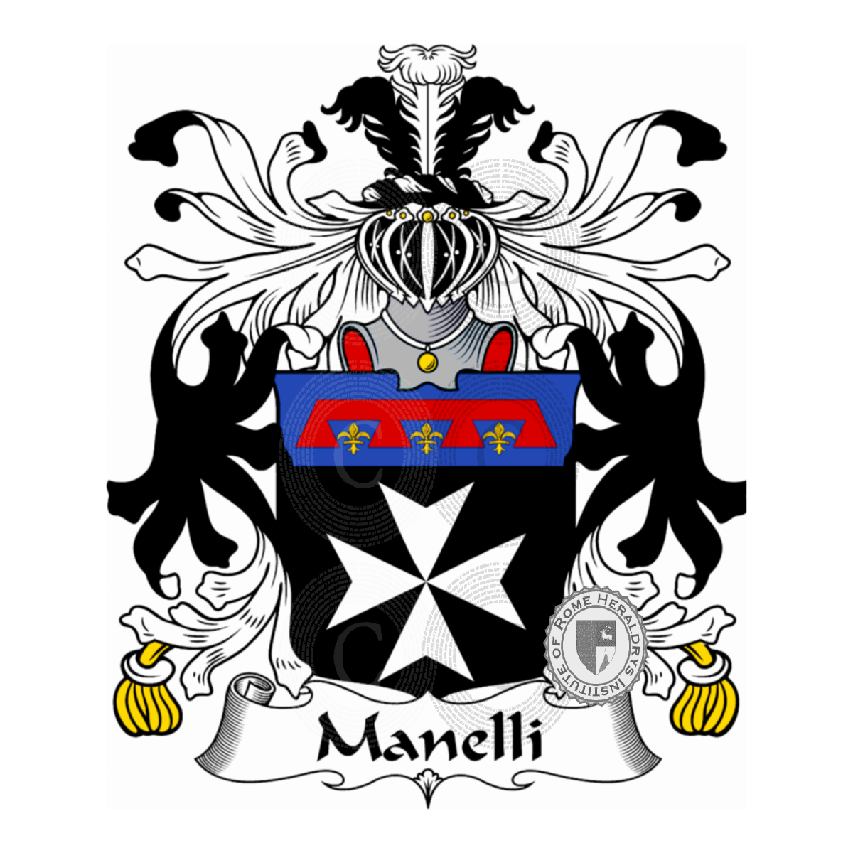 Coat of arms of familyManelli