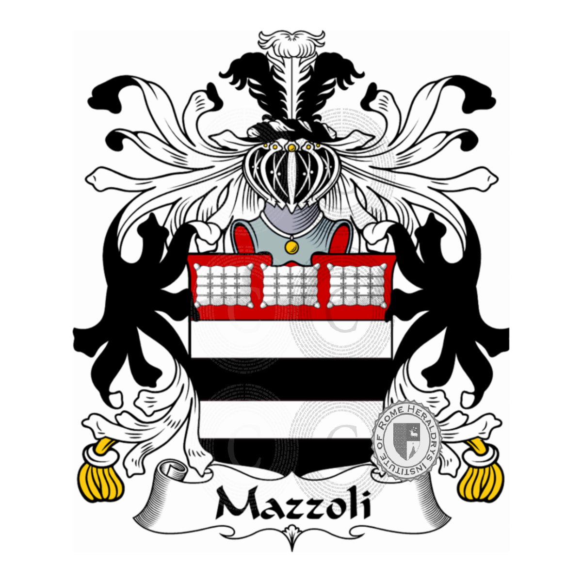 Coat of arms of familyMazzoli