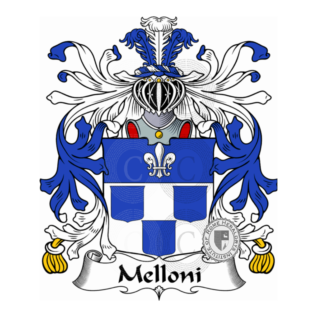 Wappen der FamilieMelloni