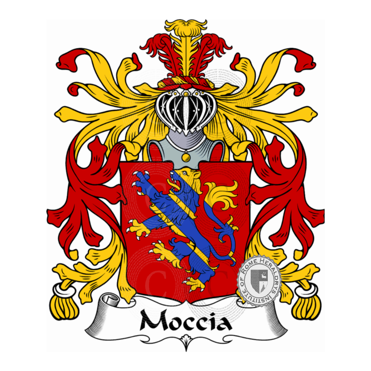 Coat of arms of familyMoccia