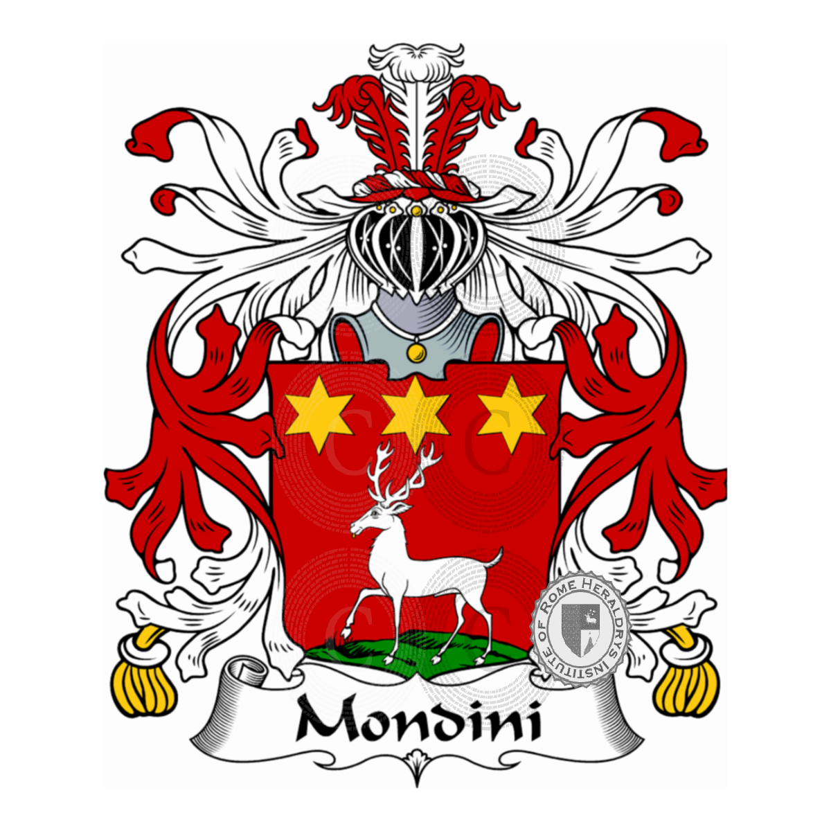 Escudo de la familiaMondini, Mondino