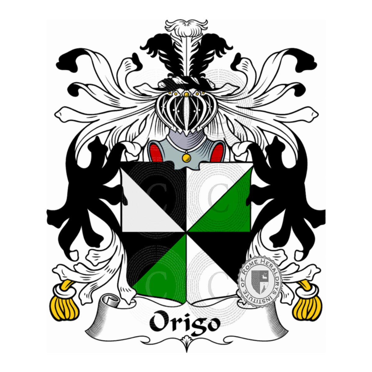 Coat of arms of familyOrigo