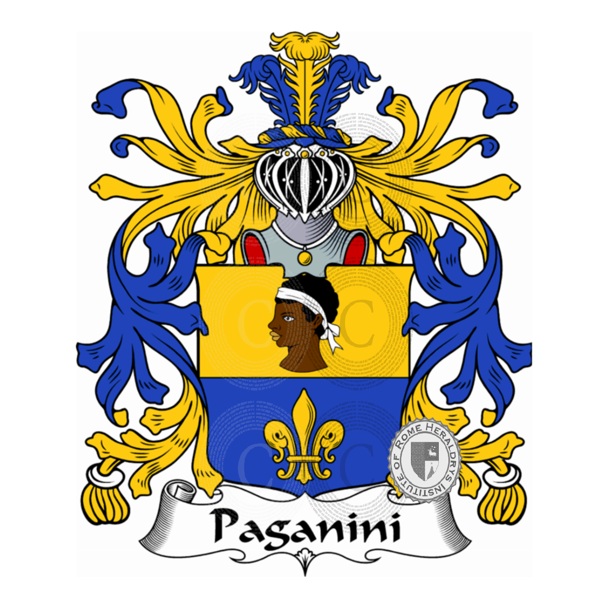 Coat of arms of familyPaganini