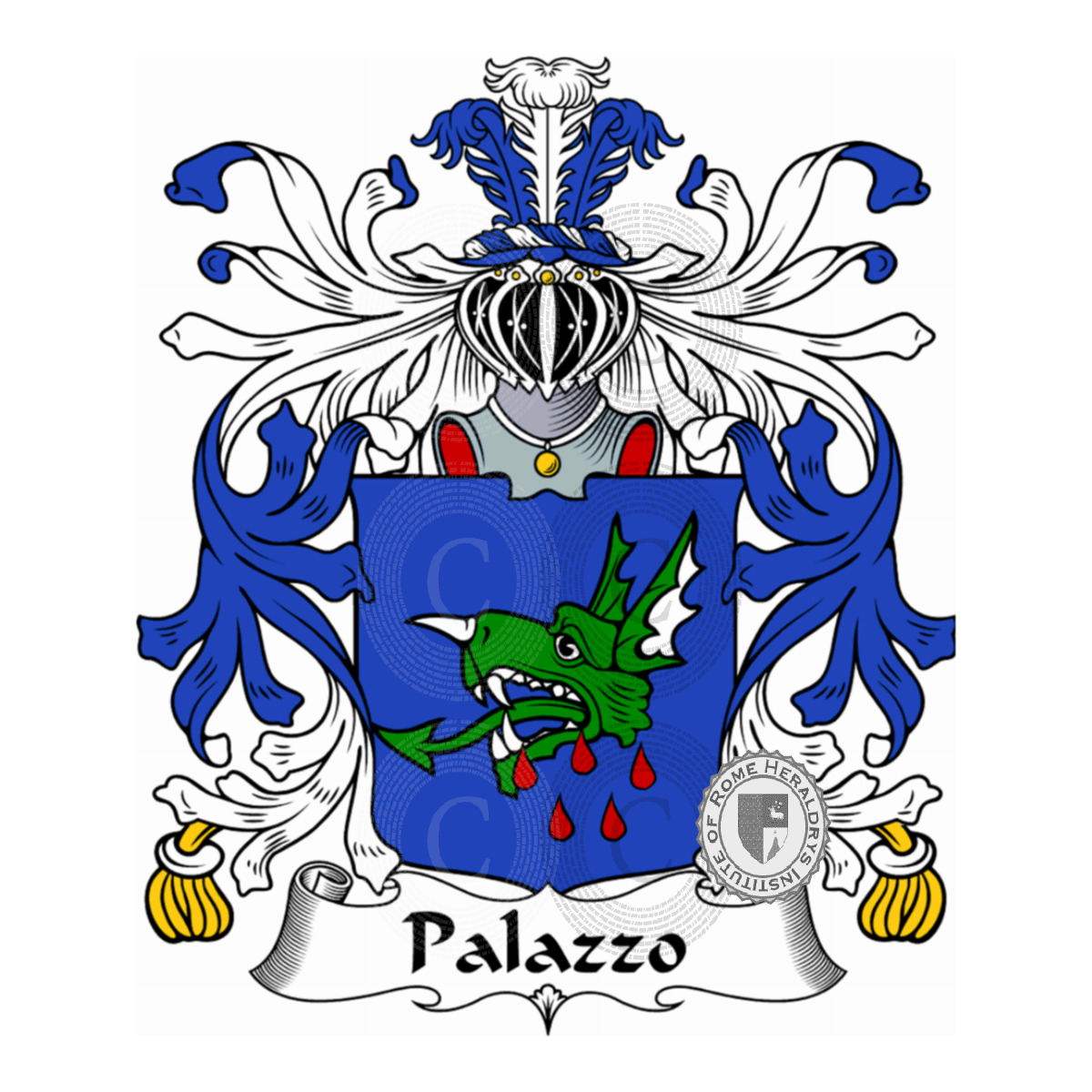 Escudo de la familiaPalazzo