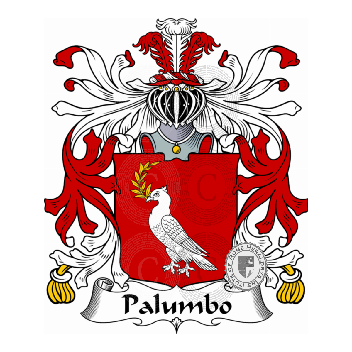 Escudo de la familiaPalumbo