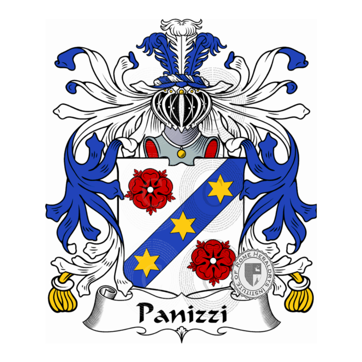 Coat of arms of familyPanizzi