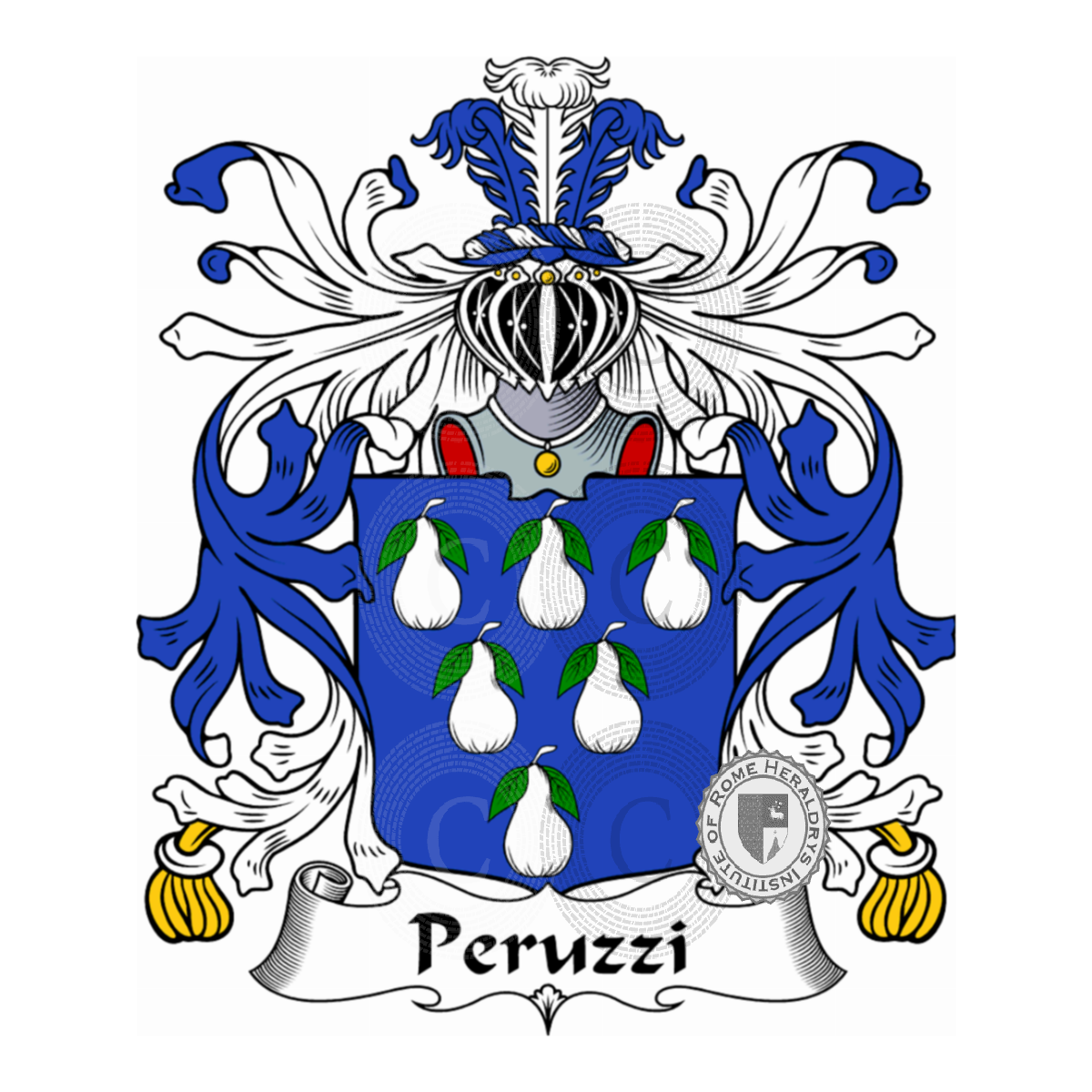 Wappen der FamiliePeruzzi