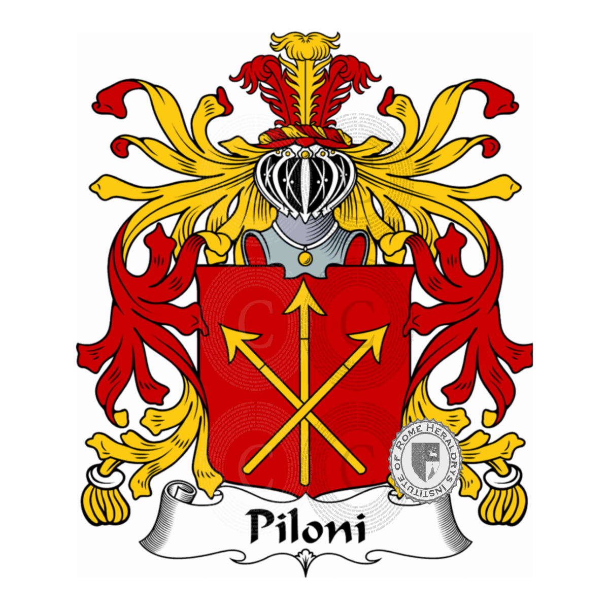 Wappen der FamiliePiloni
