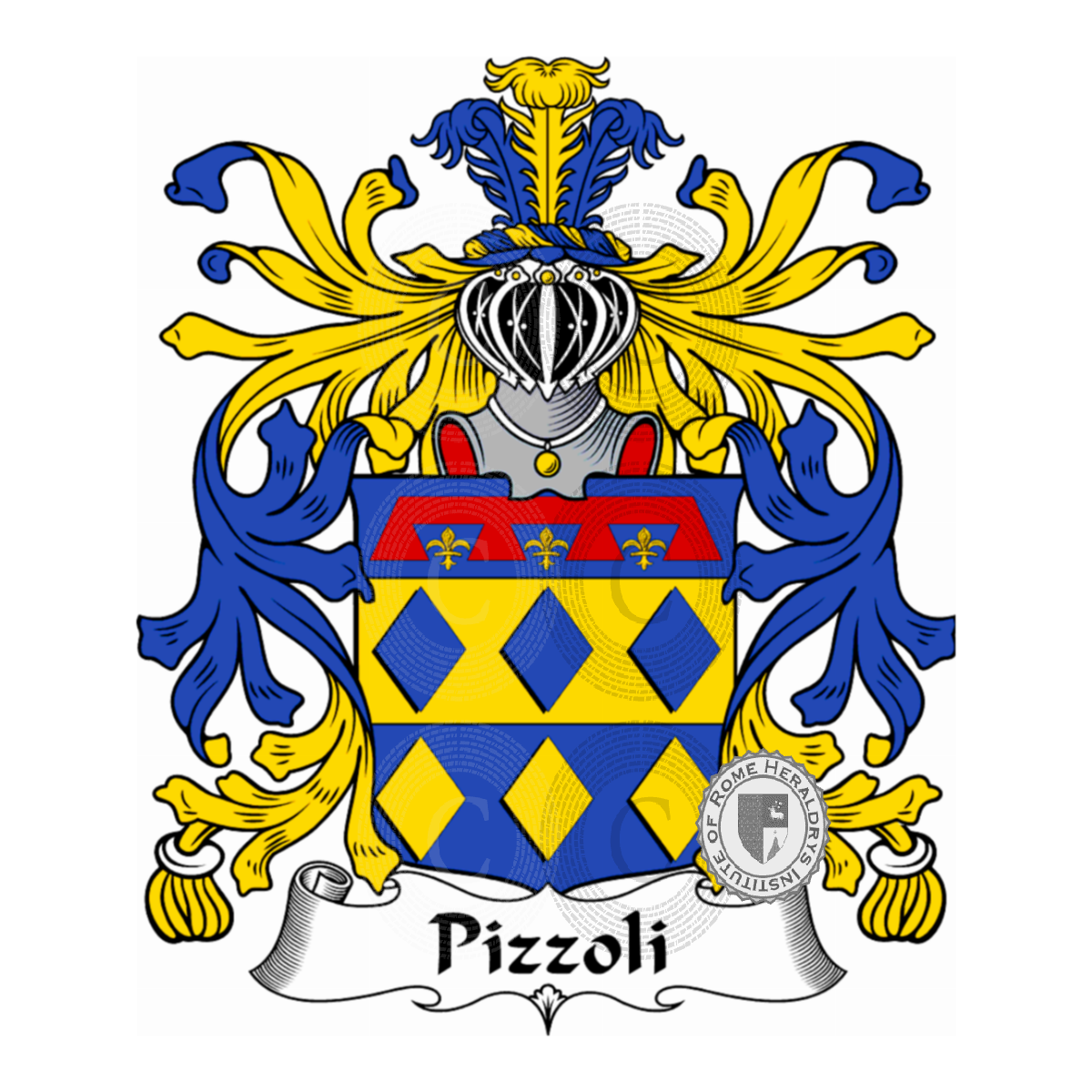 Wappen der FamiliePizzoli