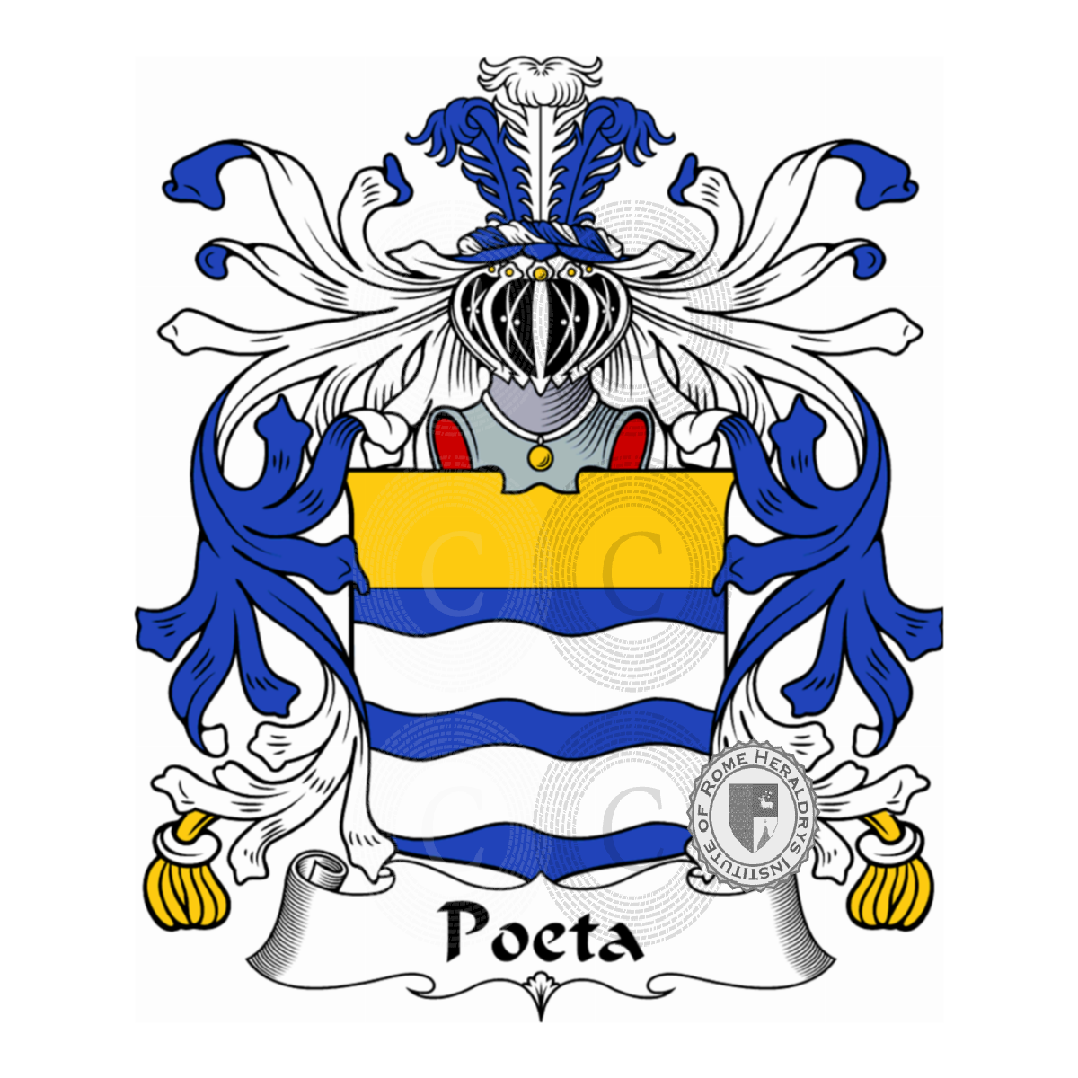 Wappen der FamiliePoeta