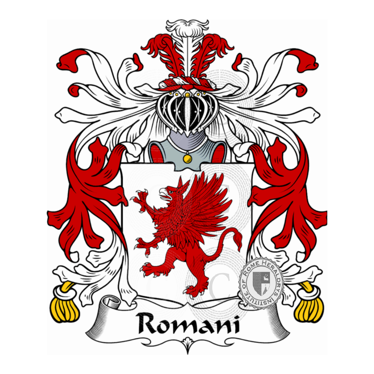 Coat of arms of familyRomani