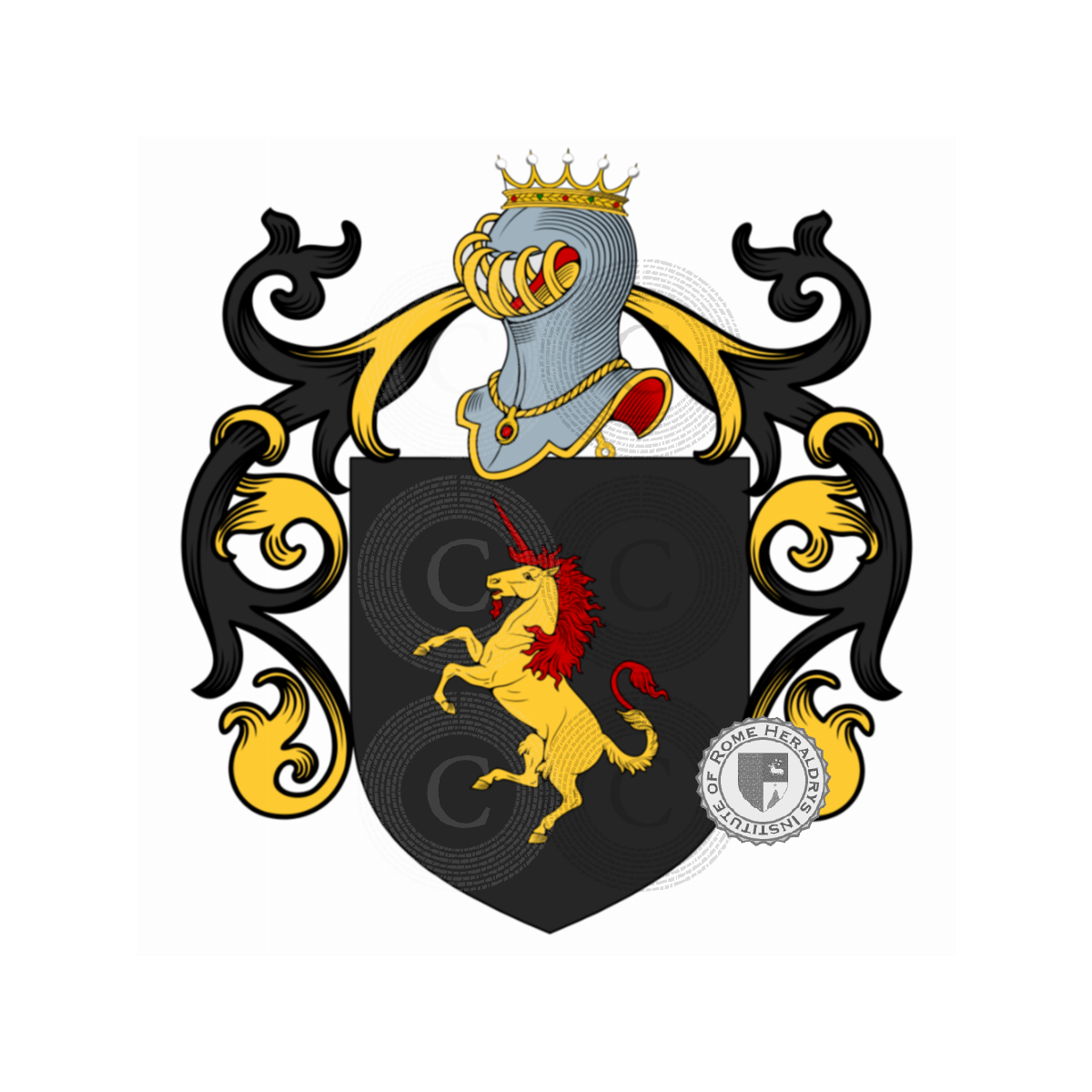 Coat of arms of familyRoma, de Roma