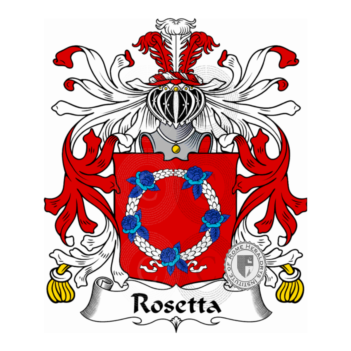 Coat of arms of familyRosetta
