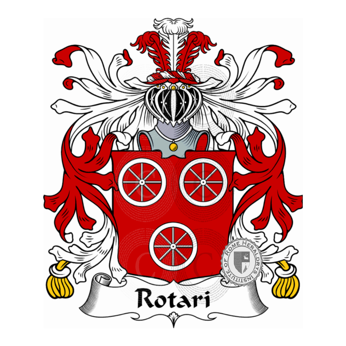 Coat of arms of familyRotari