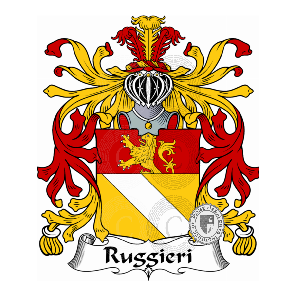 Coat of arms of familyRuggieri, Ruggeri