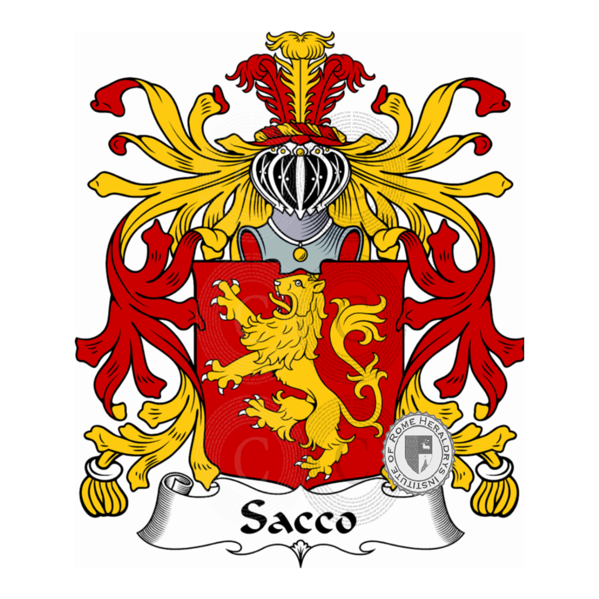 Coat of arms of familySacco