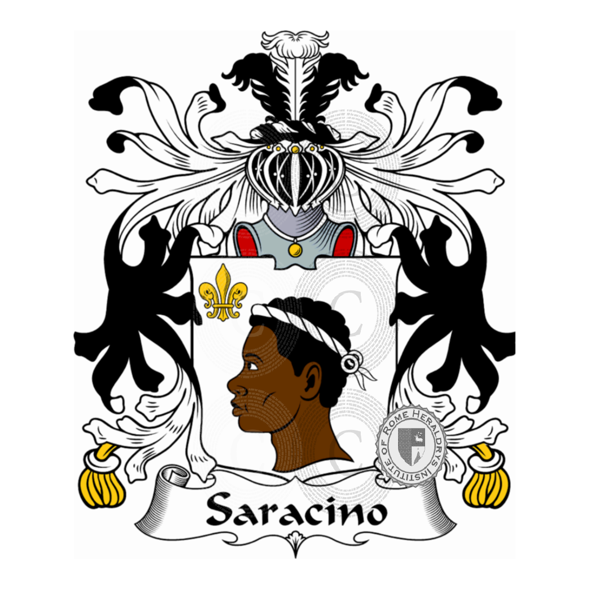 Wappen der FamilieSaracino