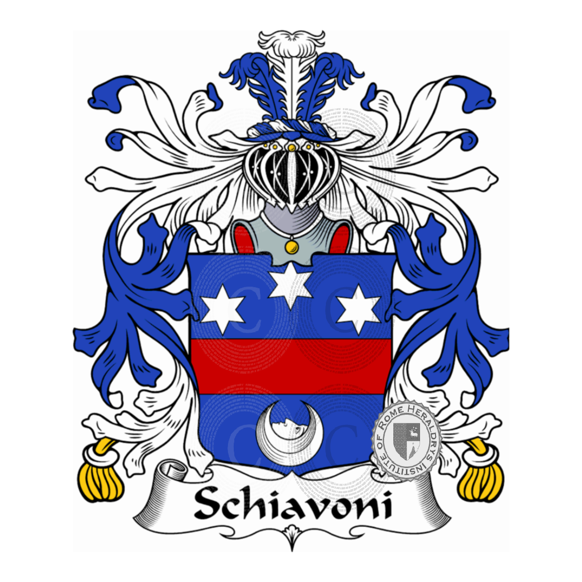 Coat of arms of familySchiavoni