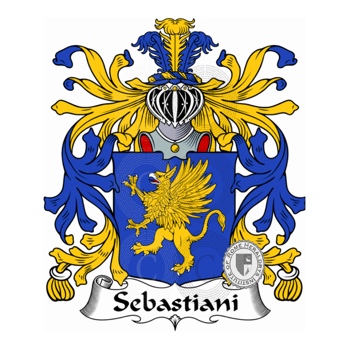 Escudo de la familiaSebastiani