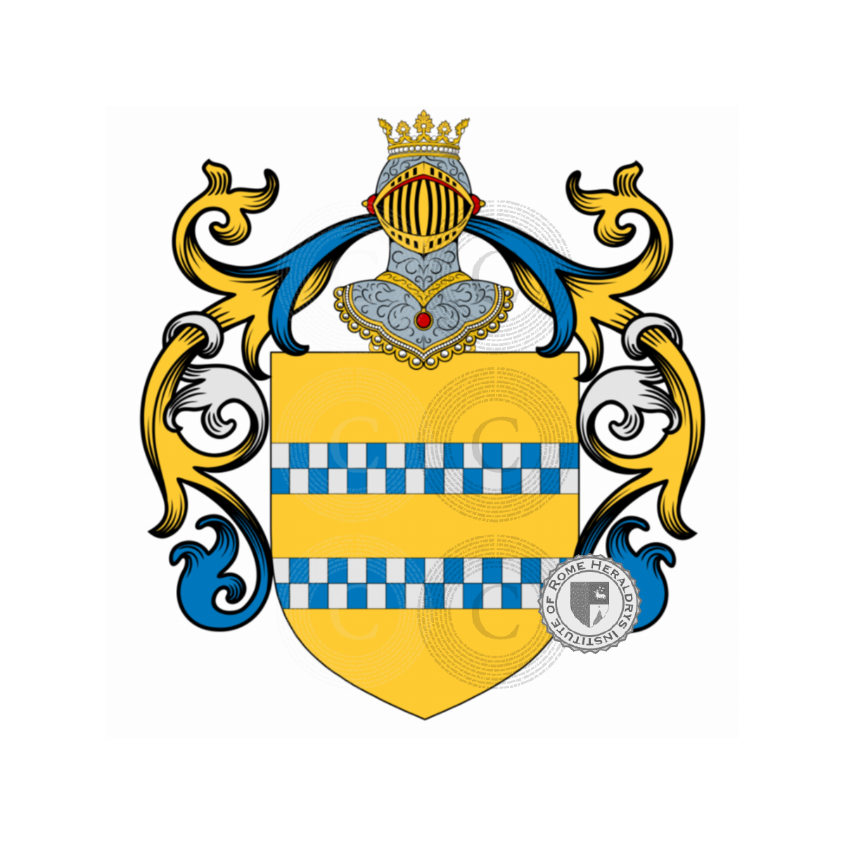 Escudo de la familiaSerra, Serra Lutzu,Serra Madia