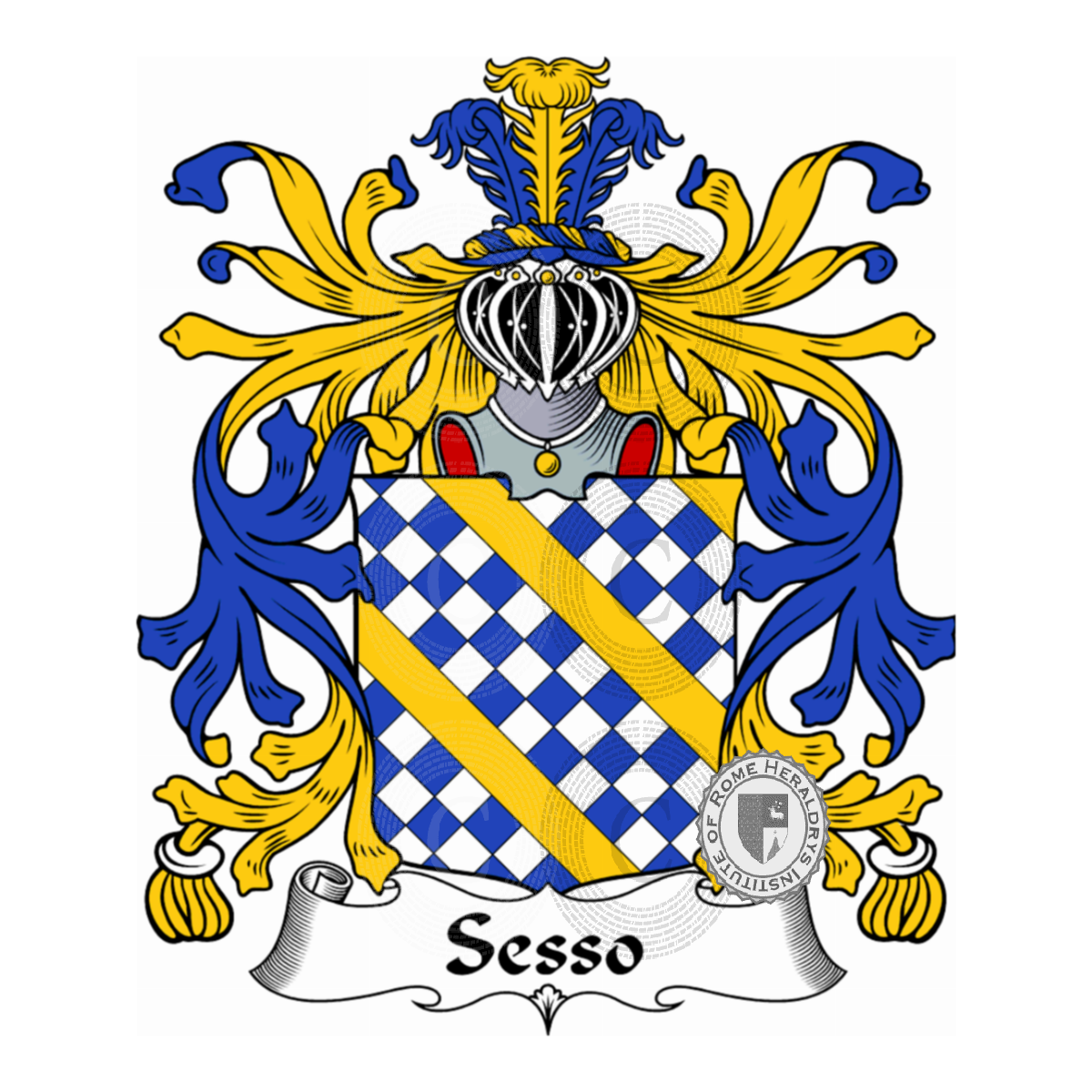 Coat of arms of familySesso