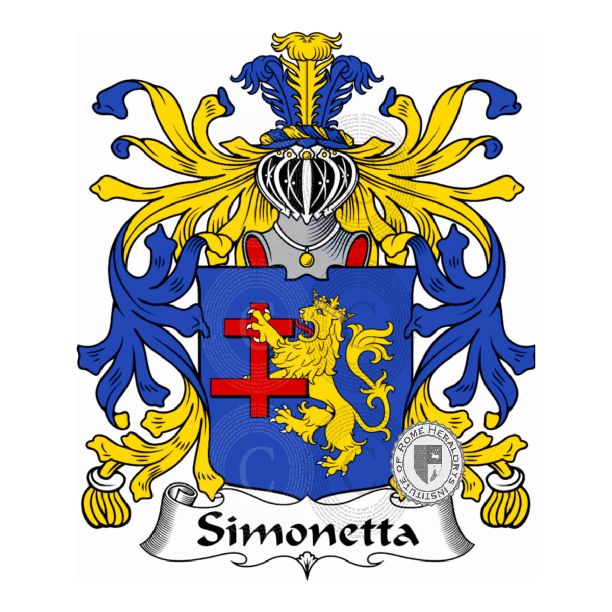 Brasão da famíliaSimonetta, Simonetto