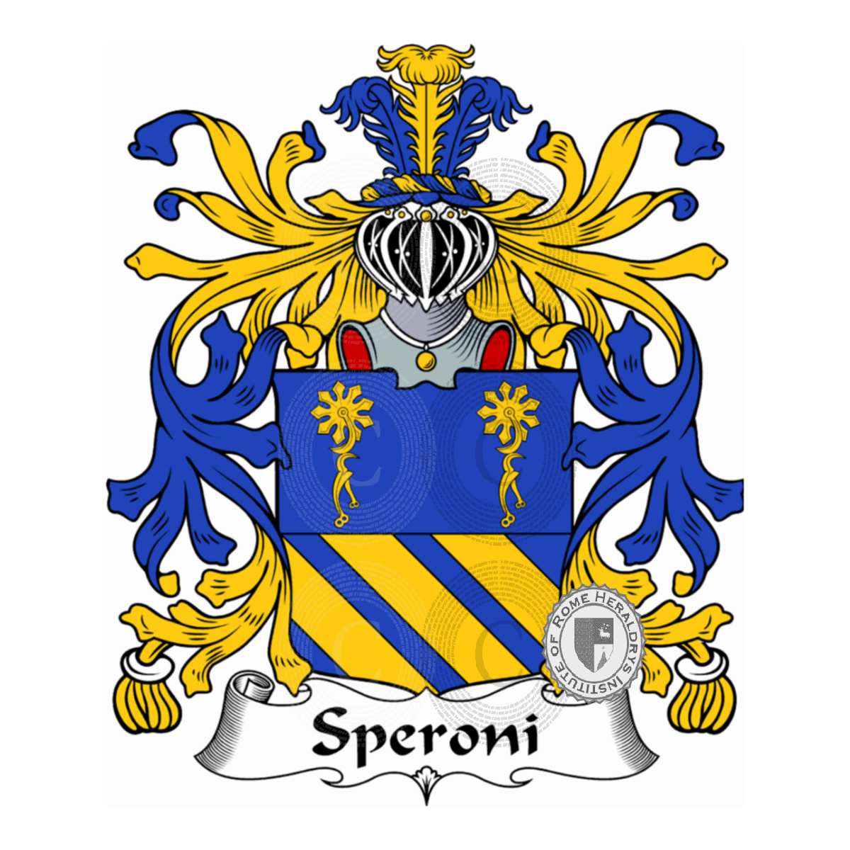 Wappen der FamilieSperoni, Speroniero