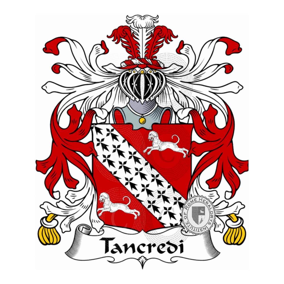 Wappen der FamilieTancredi, Tancleri