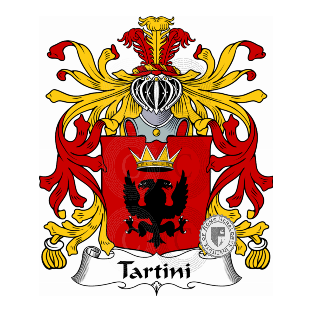 Escudo de la familiaTartini