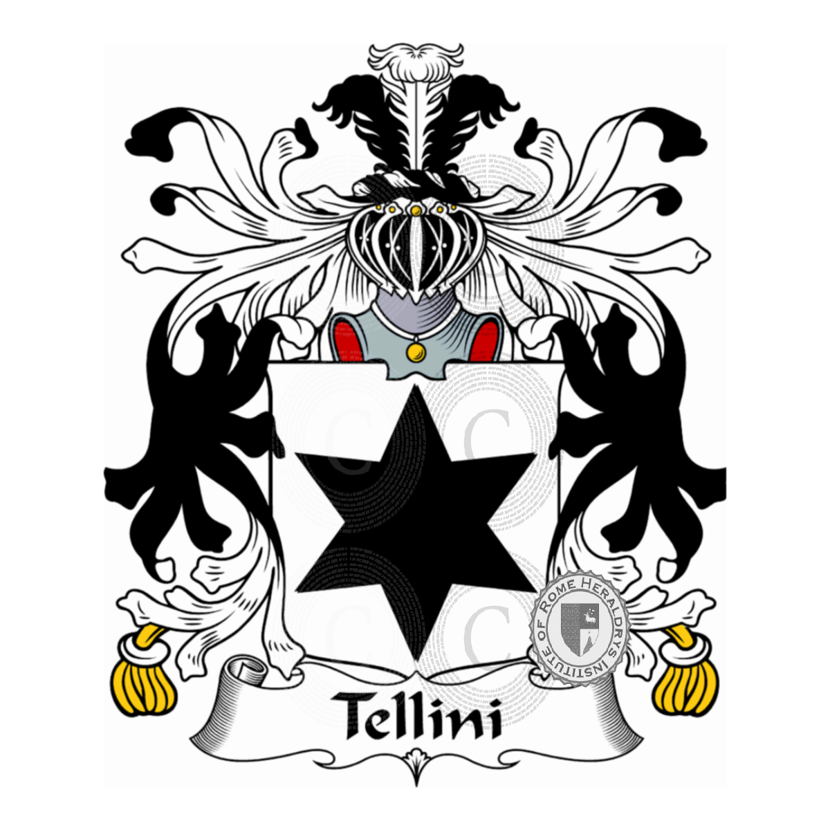 Wappen der FamilieTellini