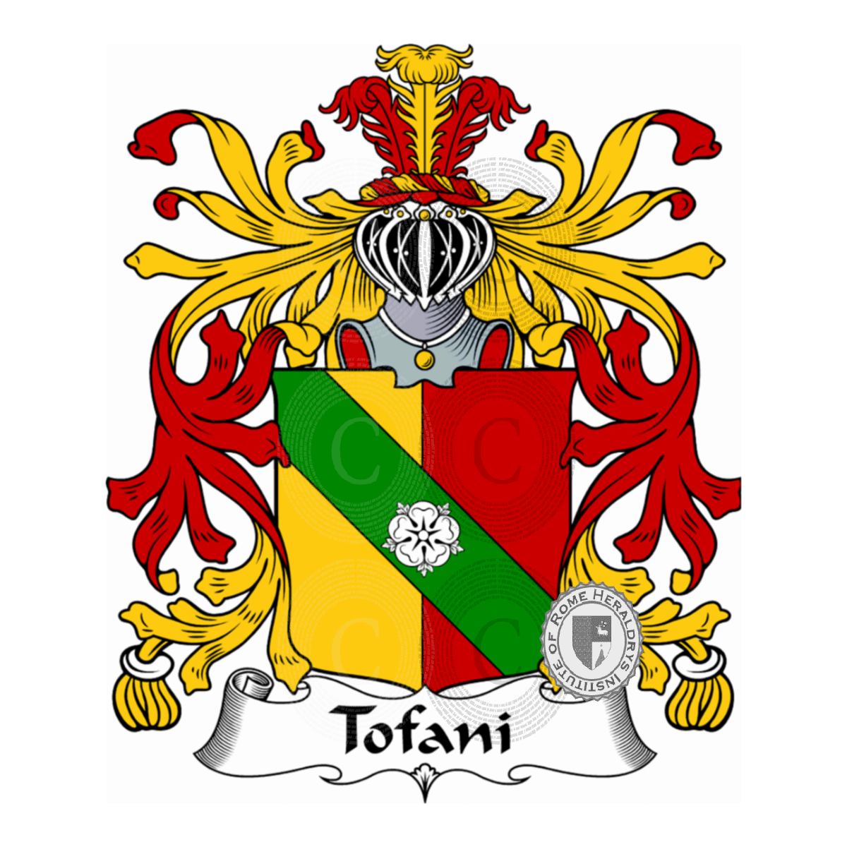 Coat of arms of familyTofani