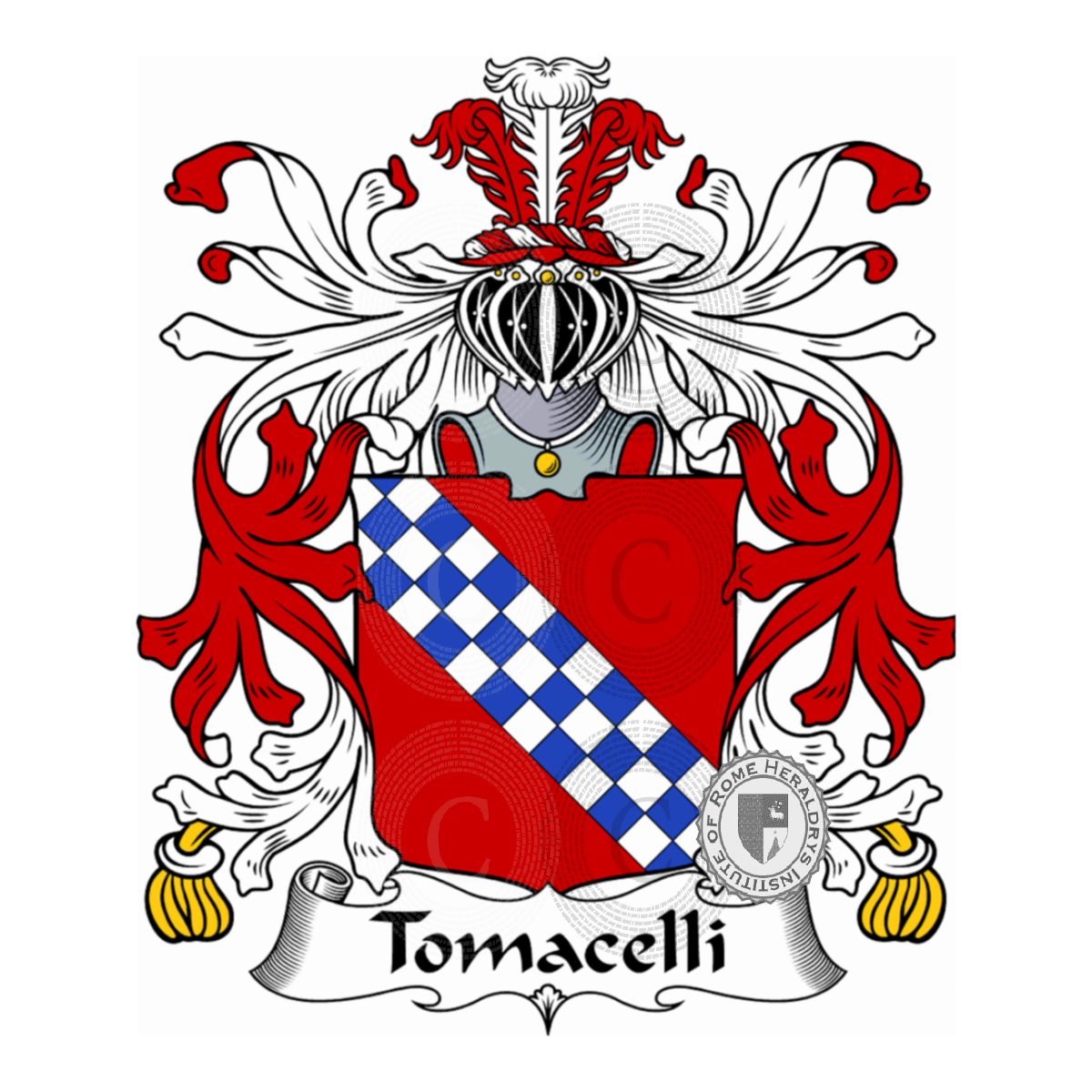 Escudo de la familiaTomacelli