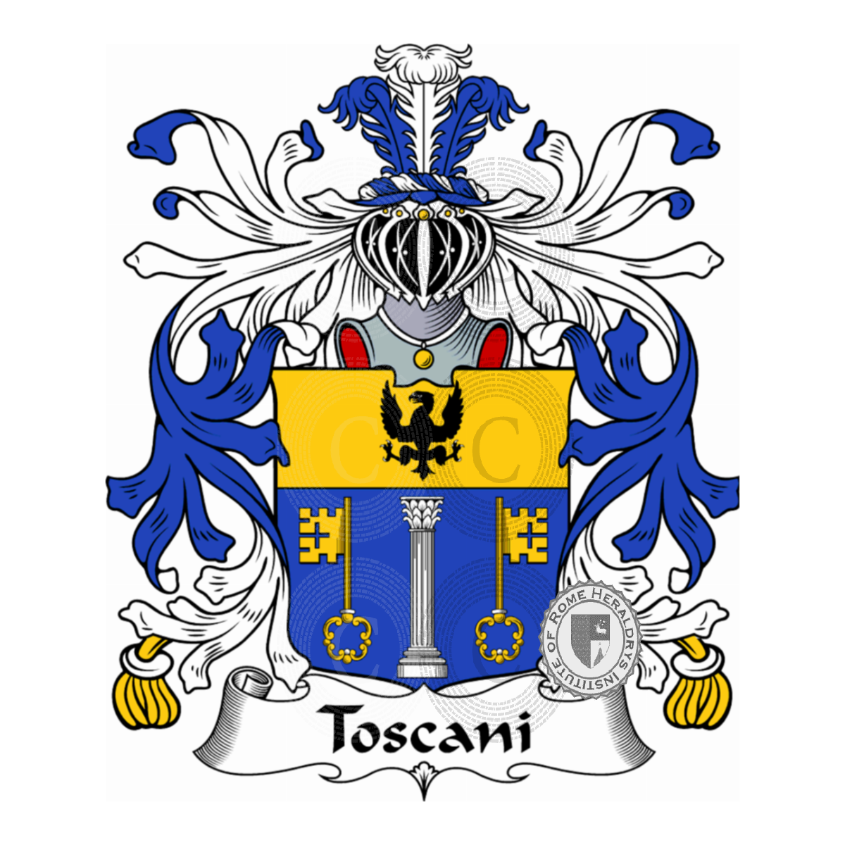 Coat of arms of familyToscani