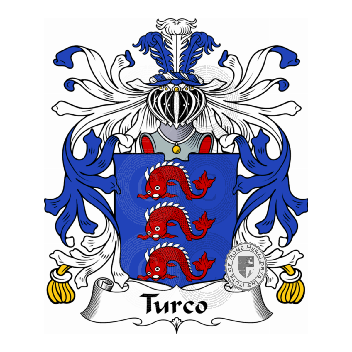 Coat of arms of familyTurco