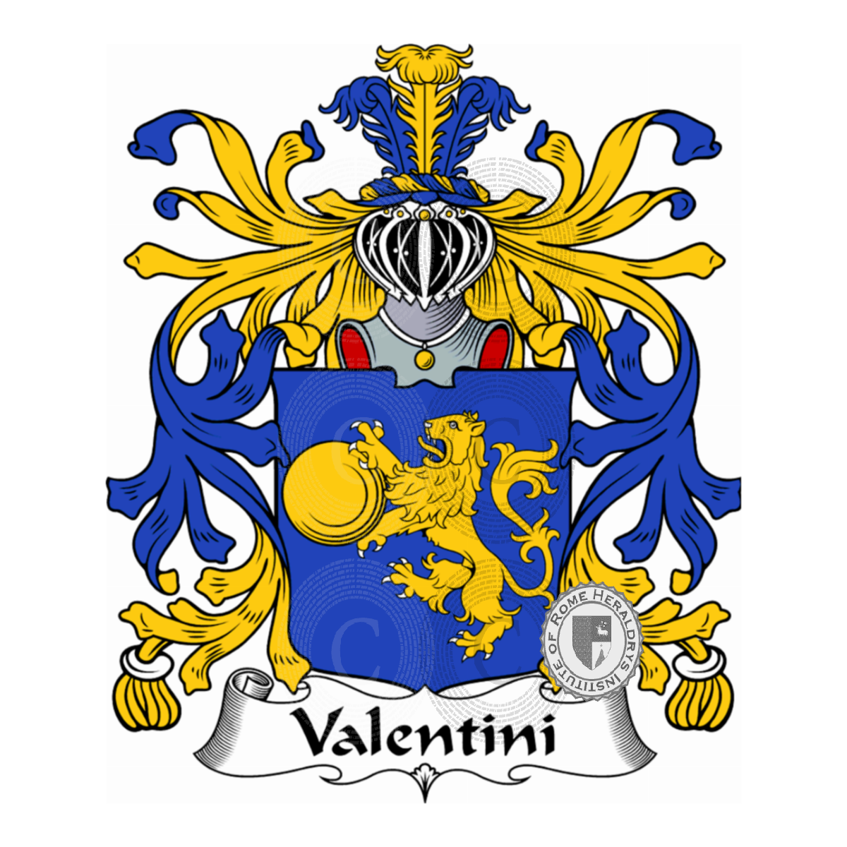 Escudo de la familiaValentini