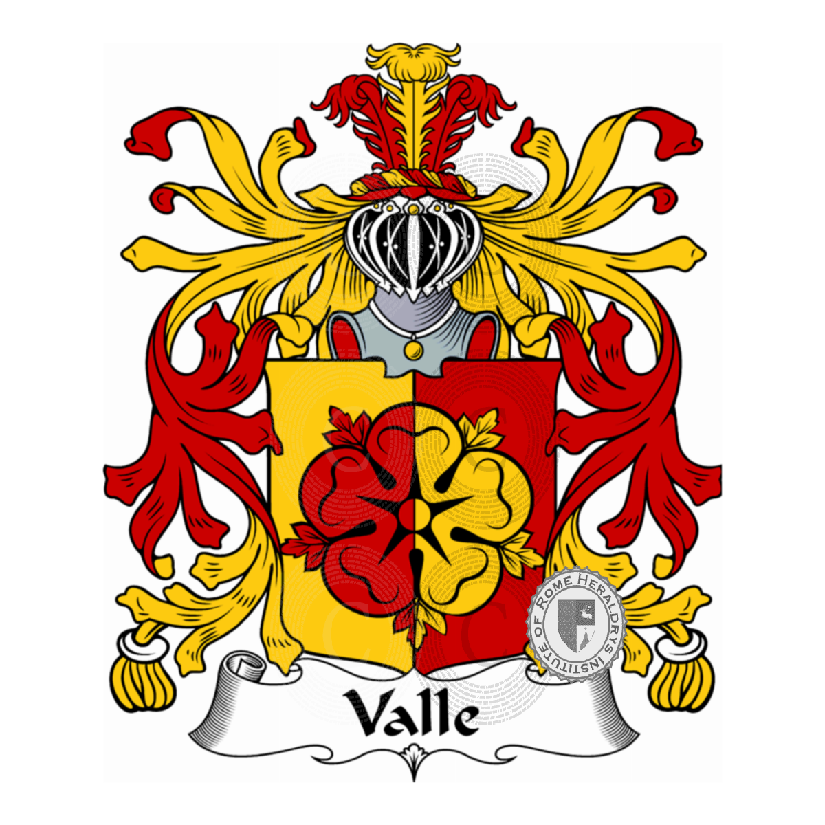 Coat of arms of familyValle