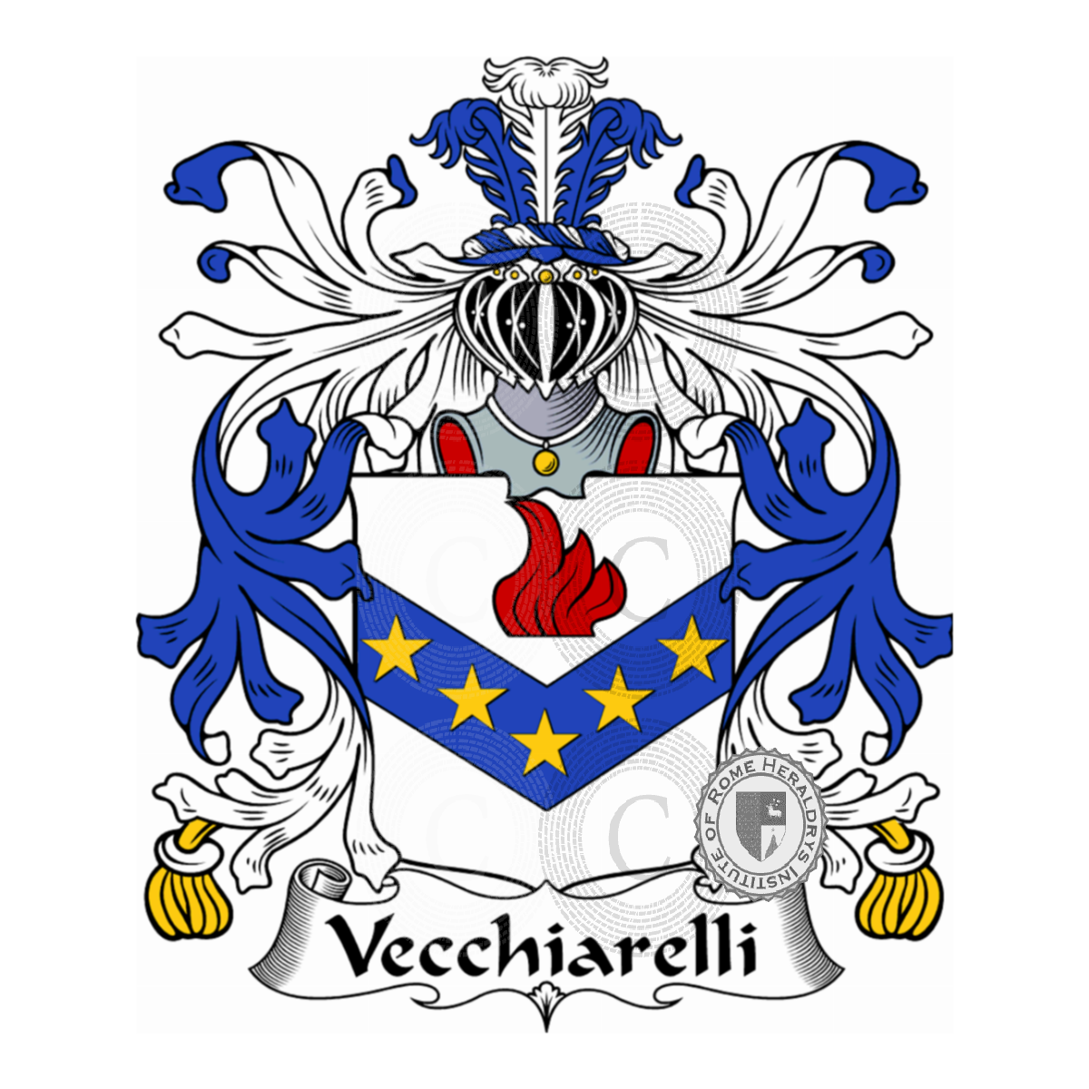 Escudo de la familiaVecchiarelli