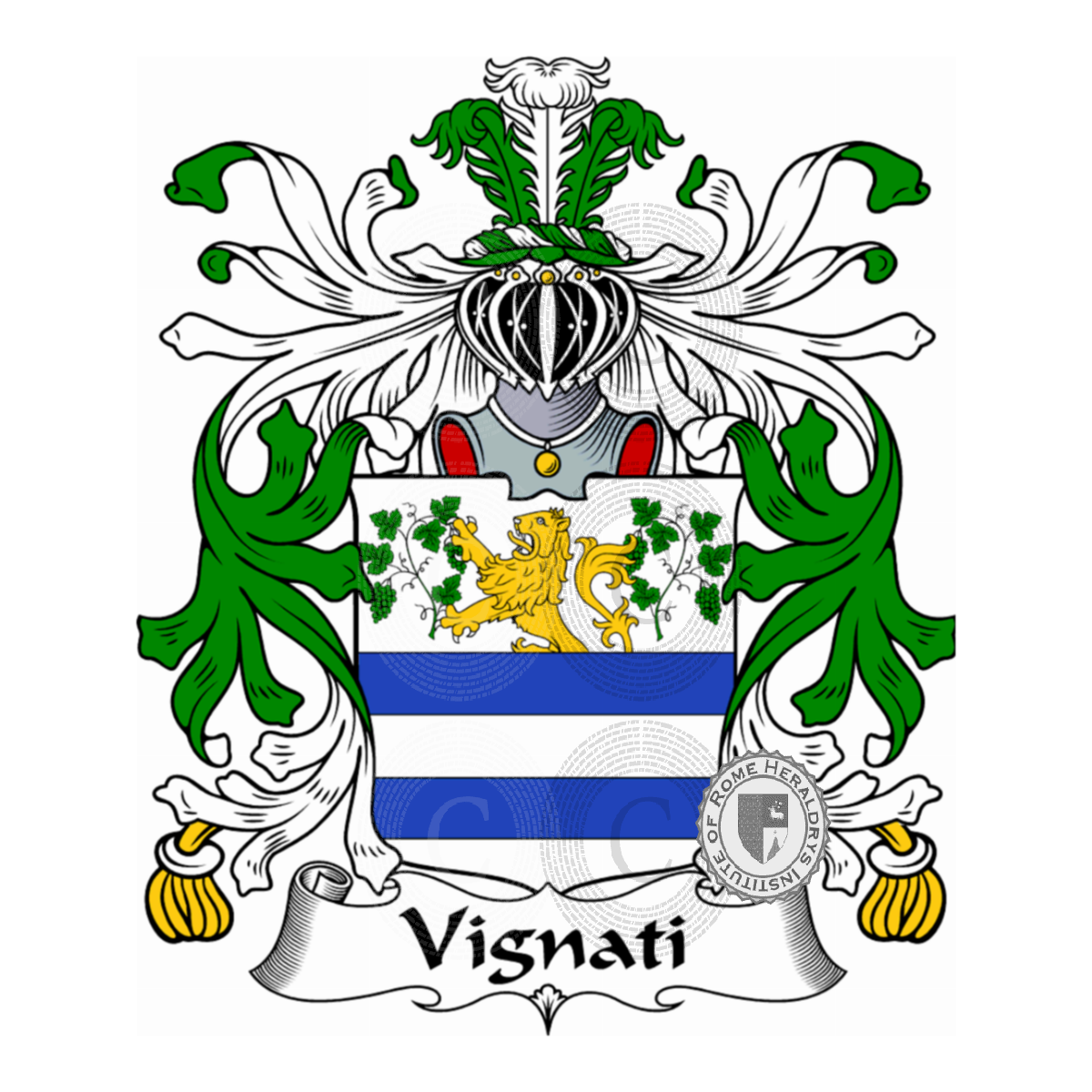 Coat of arms of familyVignati
