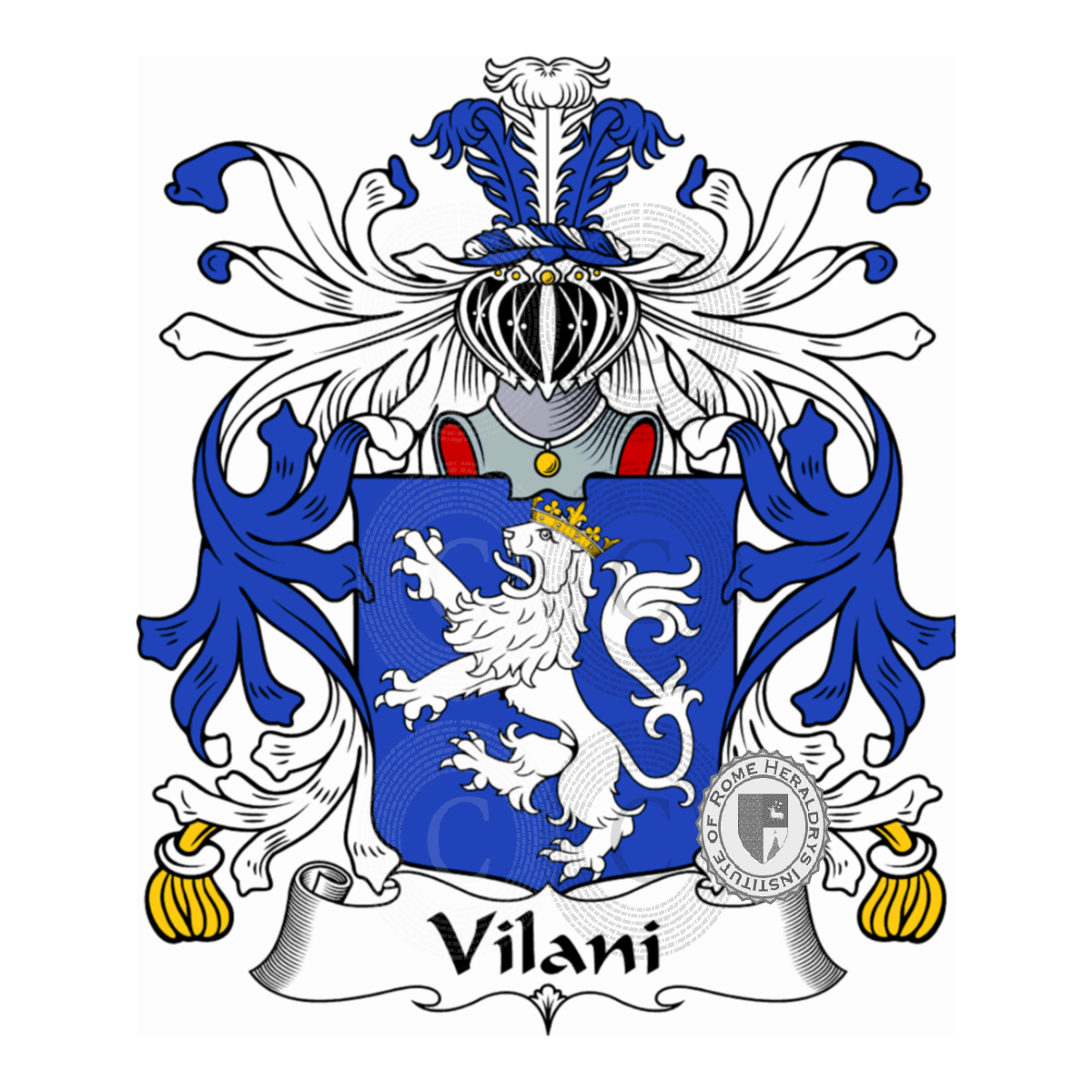 Escudo de la familiaVillani
