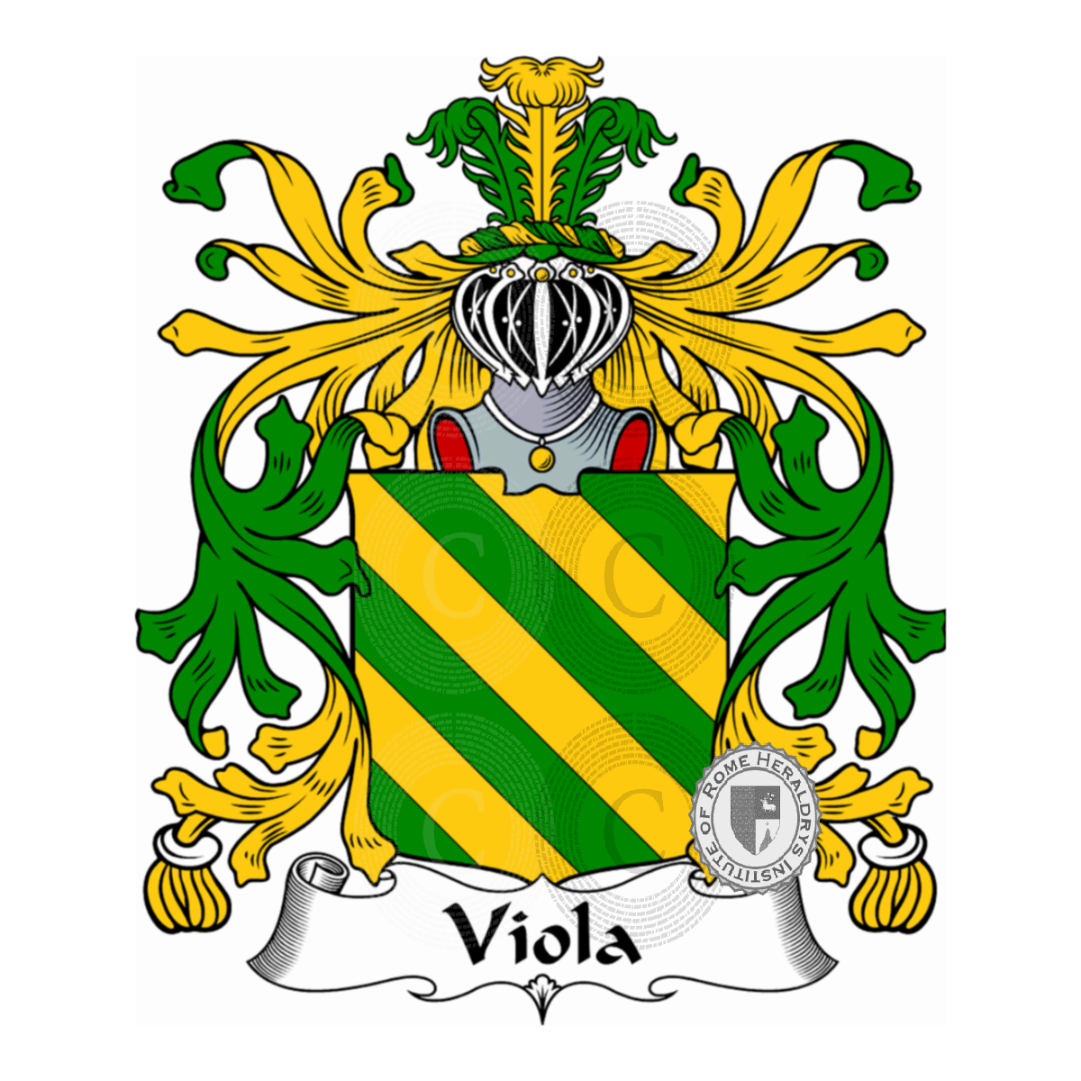Escudo de la familiaViola, Niola
