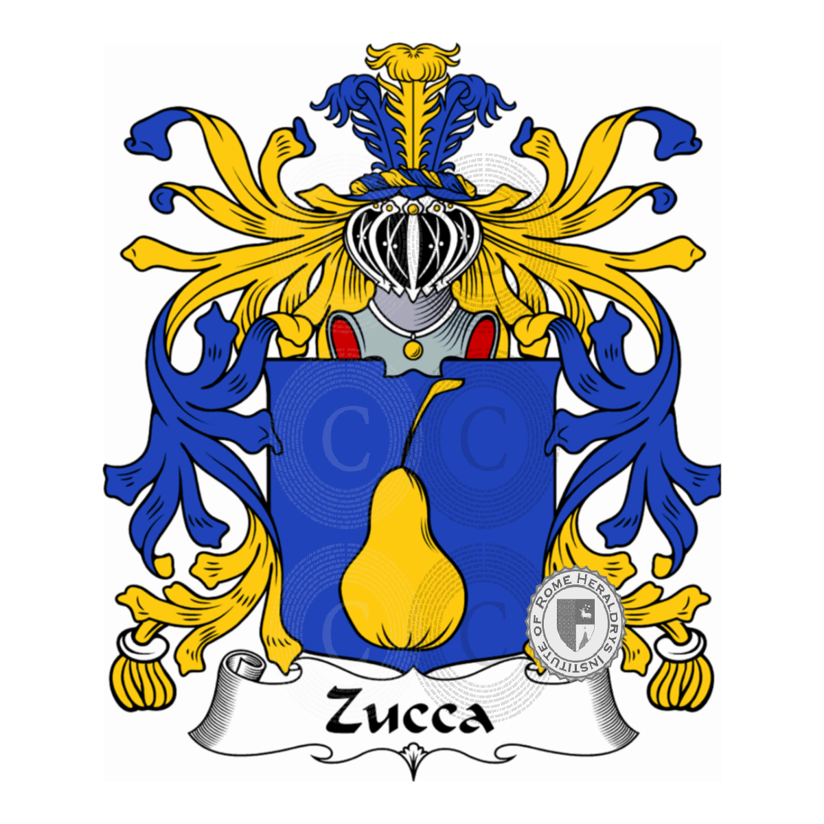 Coat of arms of familyZucca, Zucco