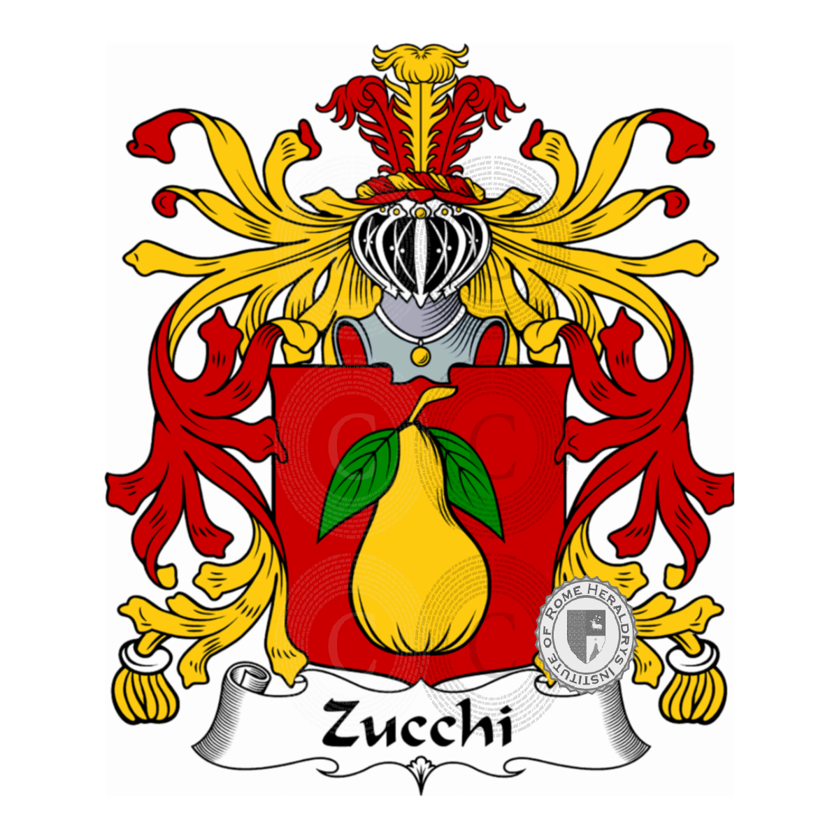 Coat of arms of familyZucchi