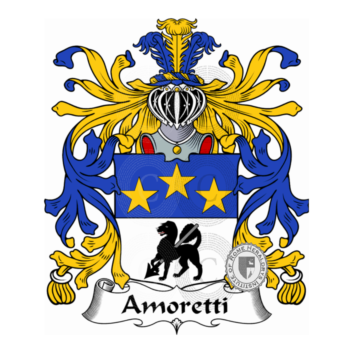 Wappen der FamilieAmoretti