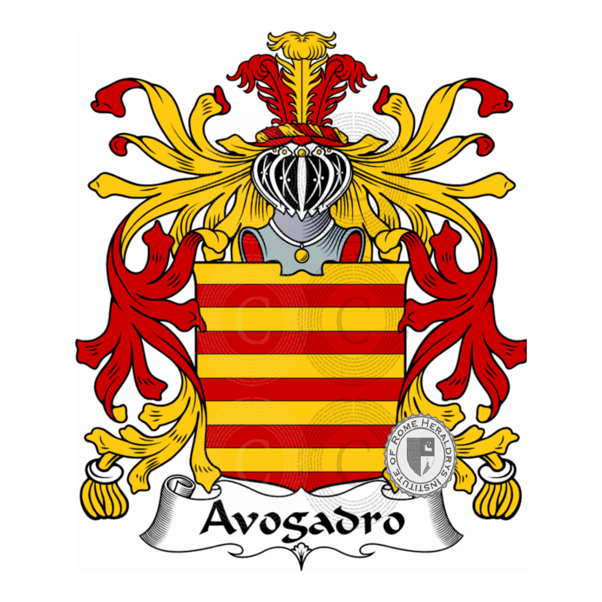 Coat of arms of familyAvogadro