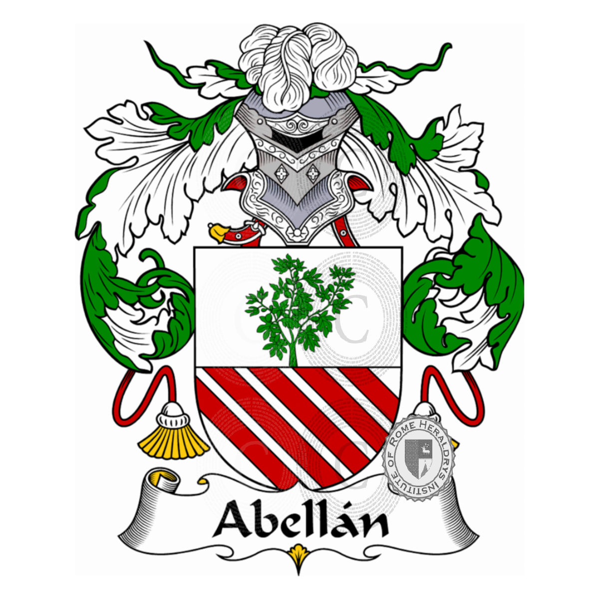 Coat of arms of familyAbellán