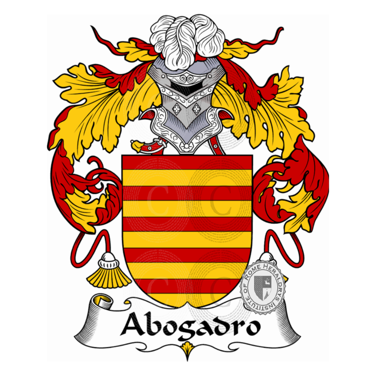 Coat of arms of familyAbogadro