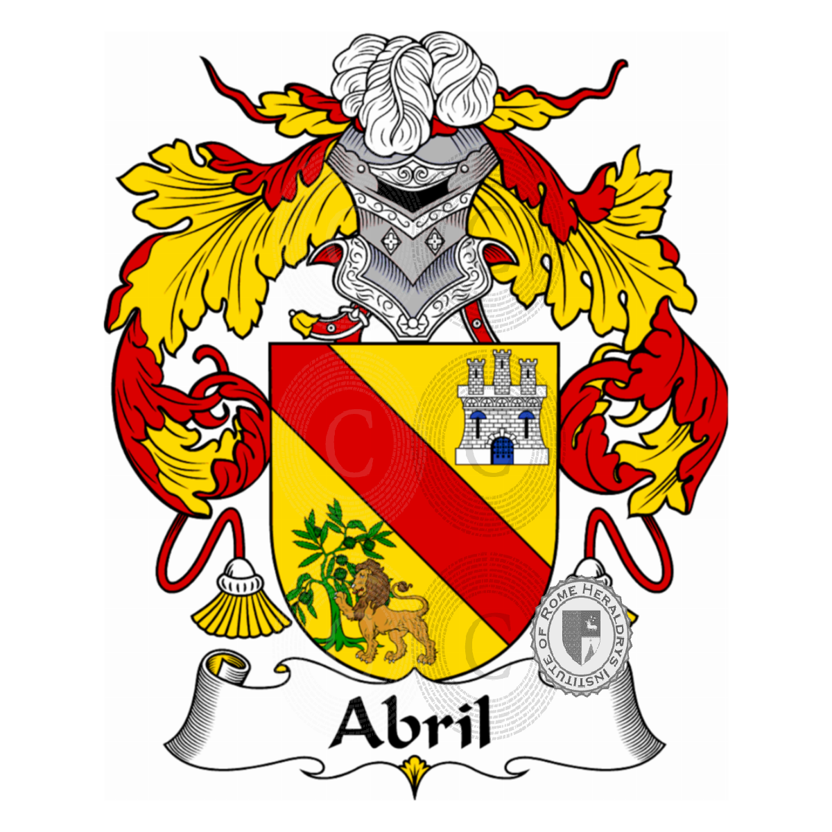 Wappen der FamilieAbril