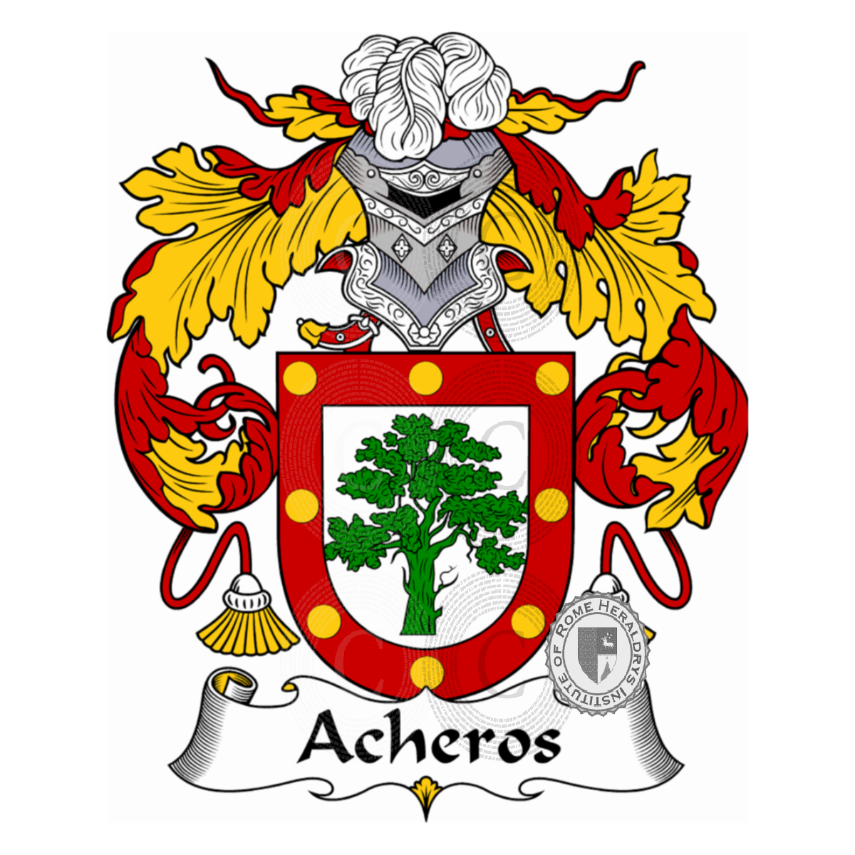 Coat of arms of familyAcheros